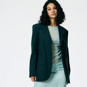 The Arun Suiting Back Men’s Spring Blazer in Green